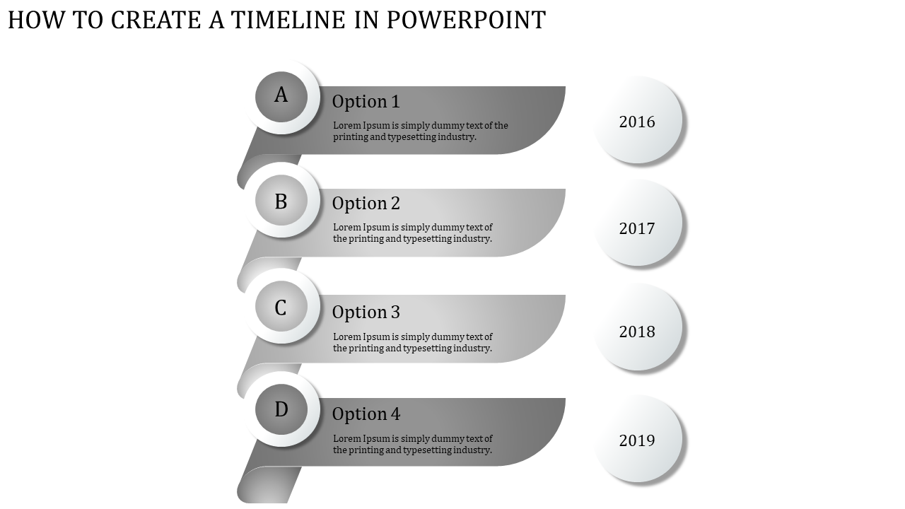 Timeline PowerPoint Template and Google Slides Themes